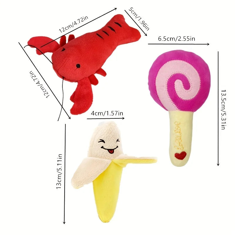 10x Teething Chew Toys