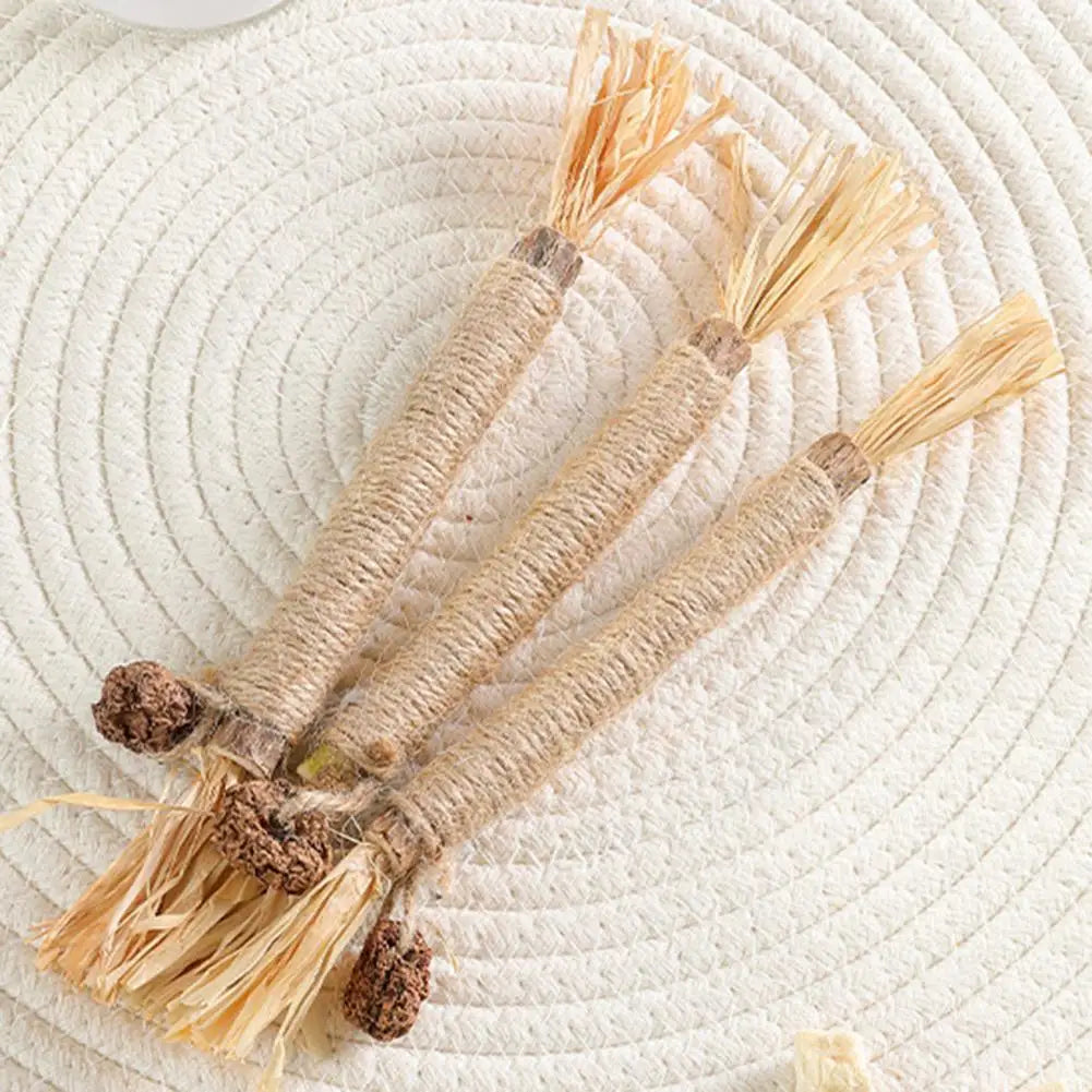 Natural Matatabi Teeth Grinding Stick