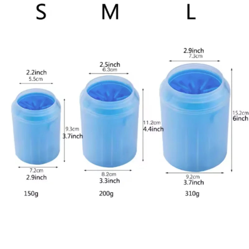 Portable Silicone Paw Cleaner Cup