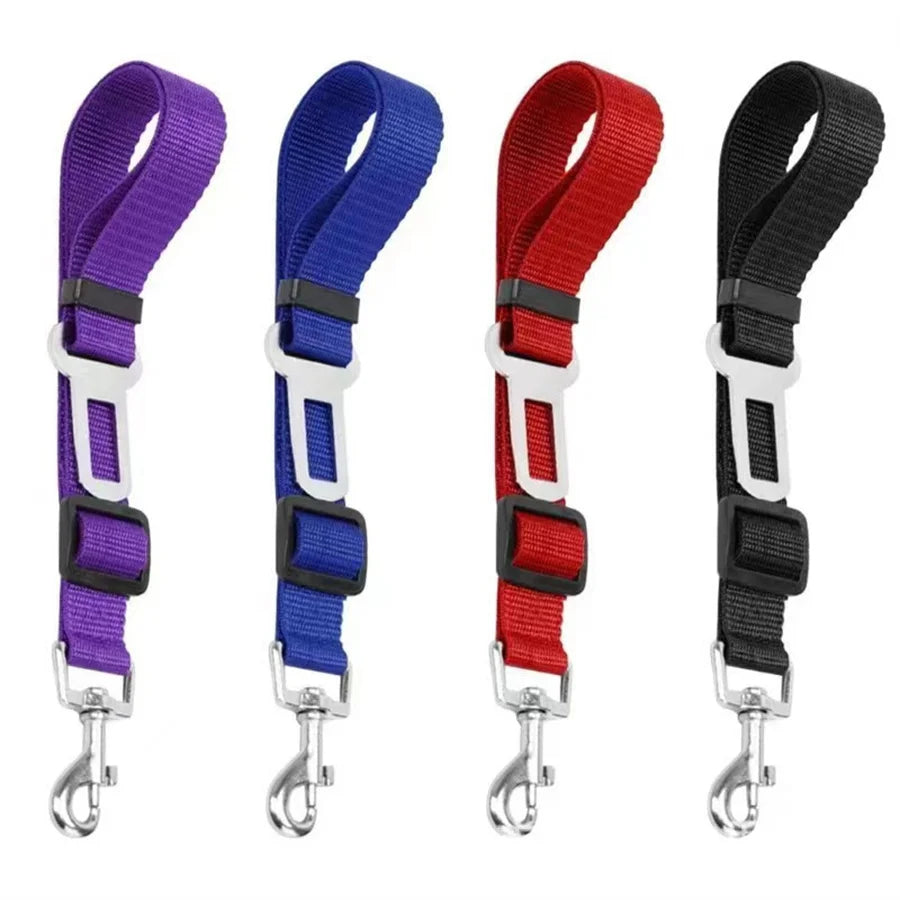 Pet Adjustable Safety Car Buckle Rope