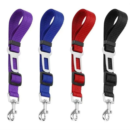 Pet Adjustable Safety Car Buckle Rope