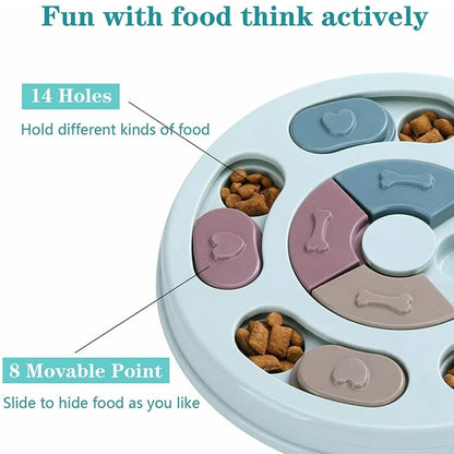 Pet Food Hiding Bowl Slowfeeder