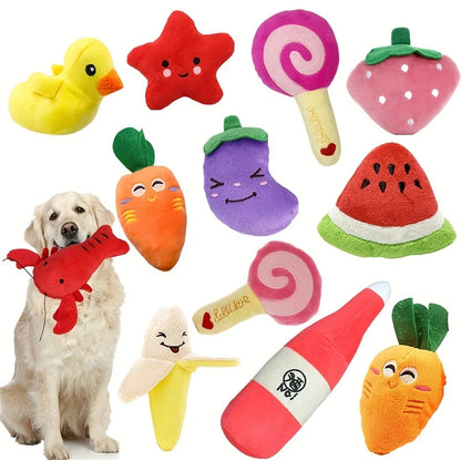 10x Teething Chew Toys