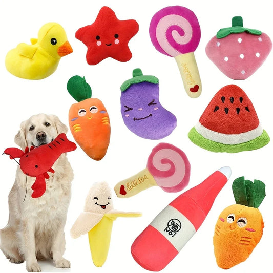 10x Teething Chew Toys