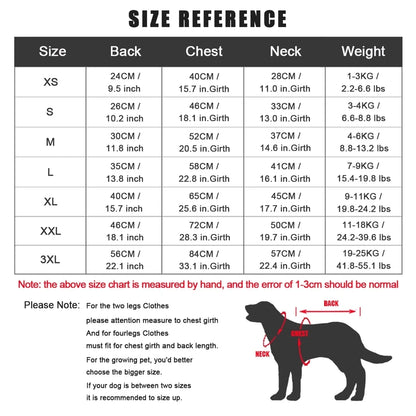 Dog Fashion Vest