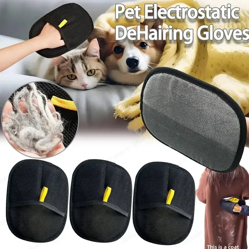 Pet Hair Remover Mitten