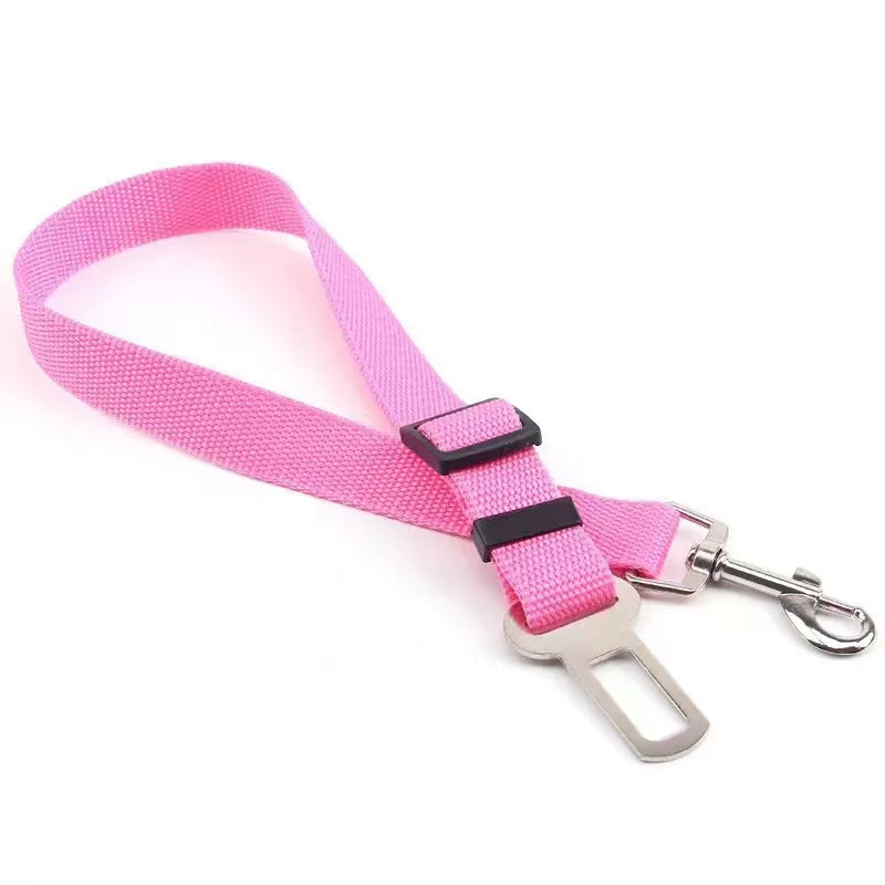 Pet Adjustable Safety Car Buckle Rope