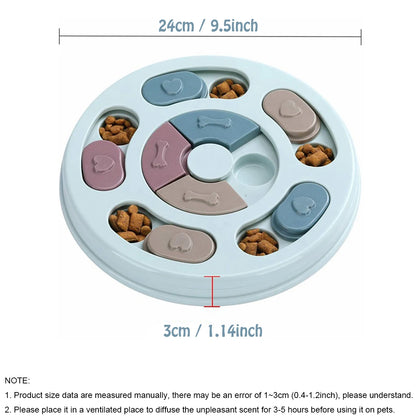 Pet Food Hiding Bowl Slowfeeder